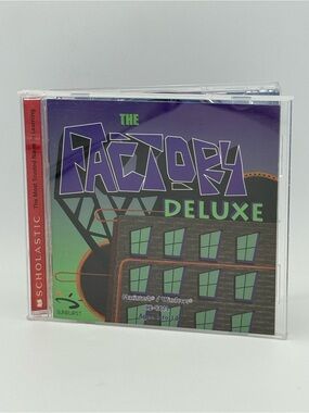 The‎ Factory Deluxe CD-ROM Scholastic Sunburst Windows Mac Complete w Manual